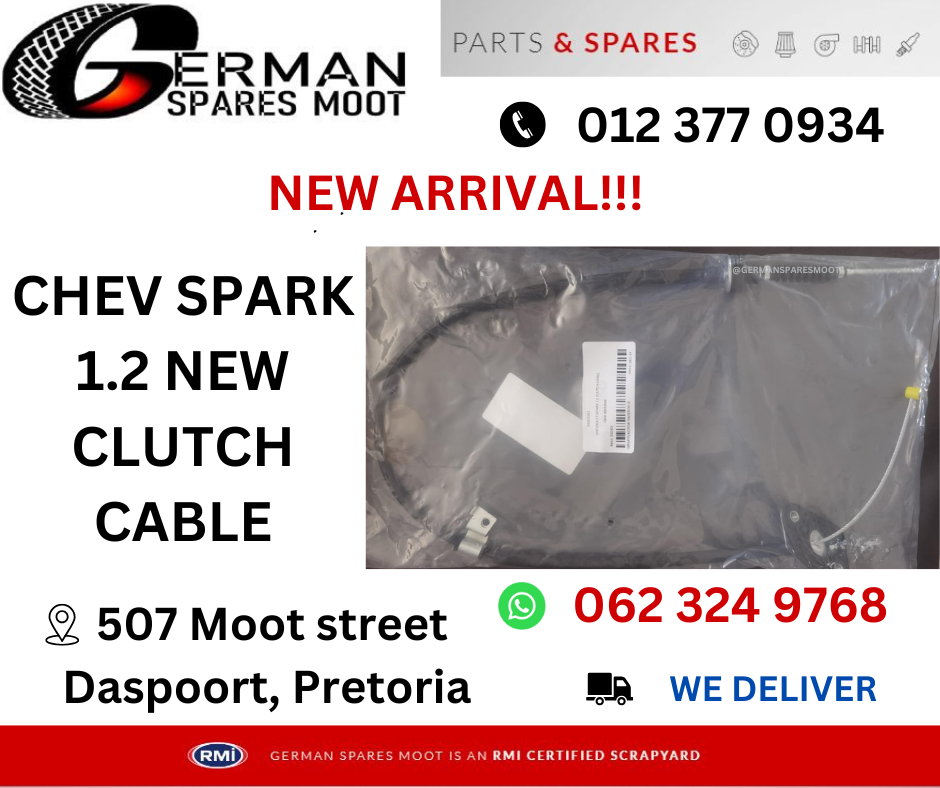 Chev Spark 1.2 New Clutch Cable