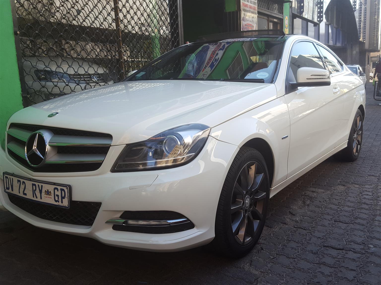 2012 Mercedes Benz C Class C180 coupe auto