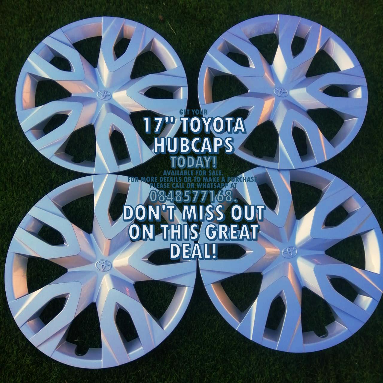 New 17 Inch Toyota Hubcaps/Wheelcovers Available For Sale. - Private Seller