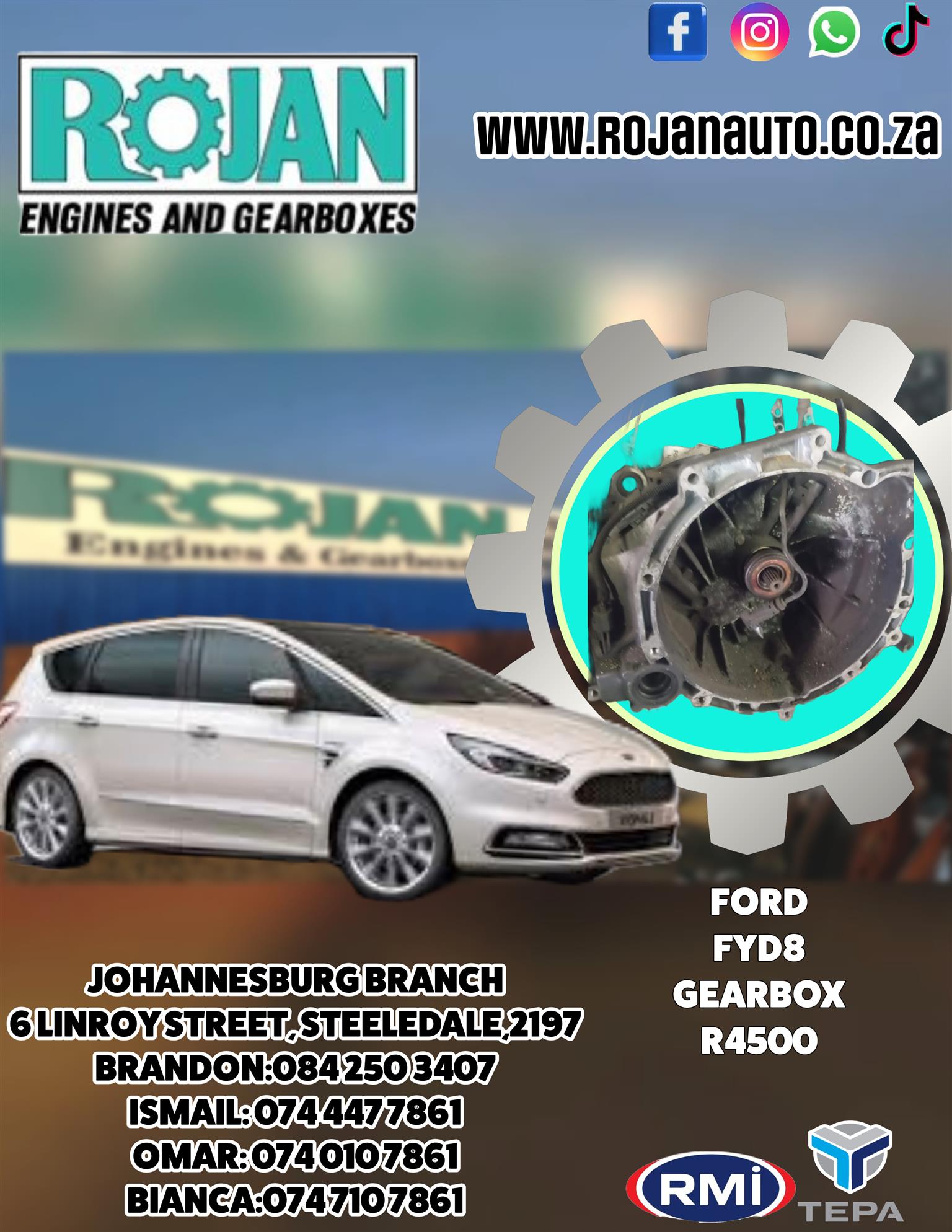 Ford FYD8 Gearbox - Private Seller