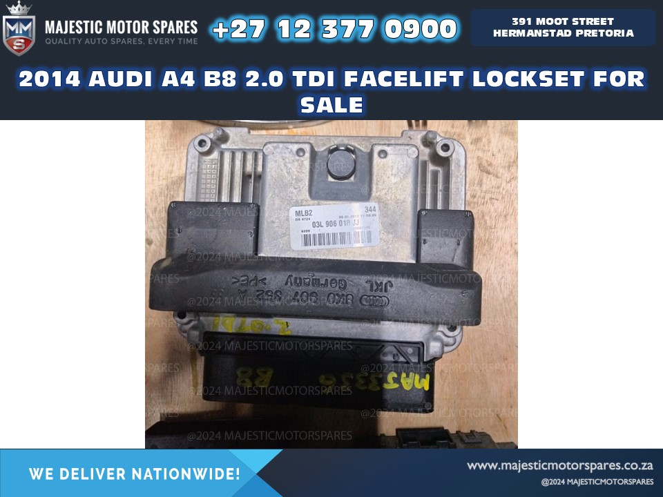 2014 audi a4 b8 2.0 tdi facelift lockset for sale - Private Seller