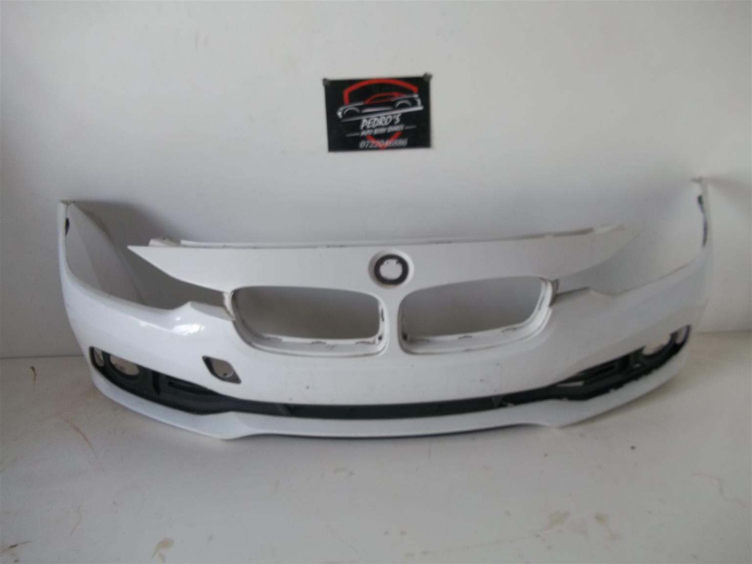 BMW (F30) Sedan '12-'15 front bumper with all lower grilles - Private Seller BMW (F30) Sedan '12-'15 front bumper with all lower grilles - Private Seller
