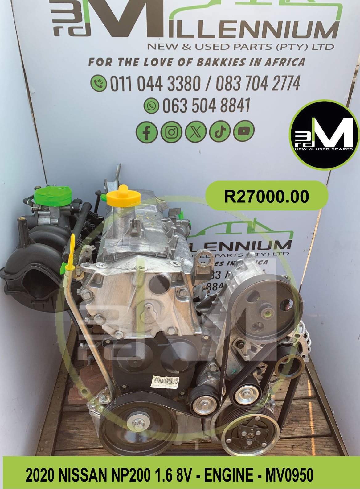 ENIGINE - 2020 NISSAN NP200 - Private Seller ENIGINE - 2020 NISSAN NP200 - Private Seller