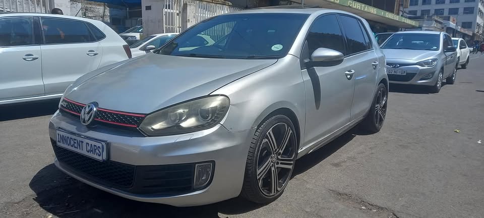 2012 VW GOLF VI GTI 2.0 PETROL, MANUAL TRANSMISSION, SILVER COLOUR MILEAGE