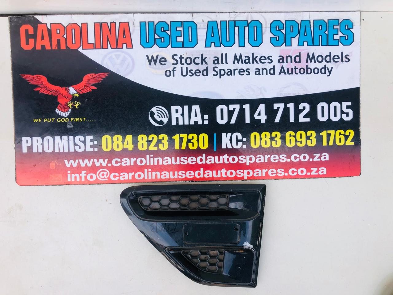 Ford Ranger T6 left side fender grill (2015) - Private Seller Ford Ranger T6 left side fender grill (2015) - Private Seller