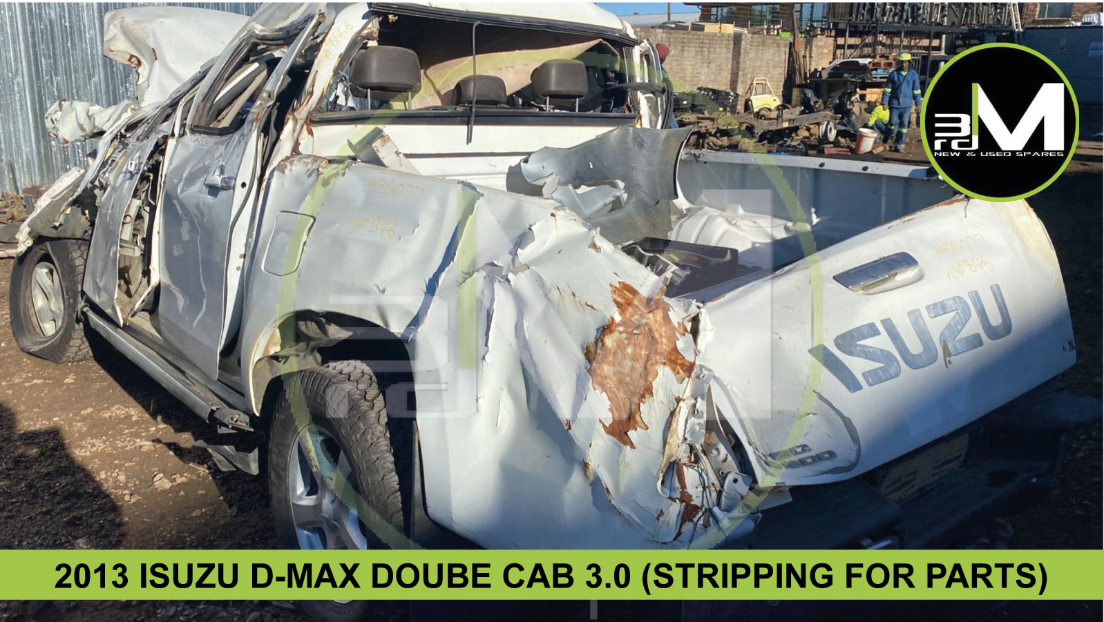 2013 ISUZU D-MAX DOUBLE CAB 3.0 (STRIPPING FOR PARTS) - Private Seller 2013 ISUZU D-MAX DOUBLE CAB 3.0 (STRIPPING FOR PARTS) - Private Seller