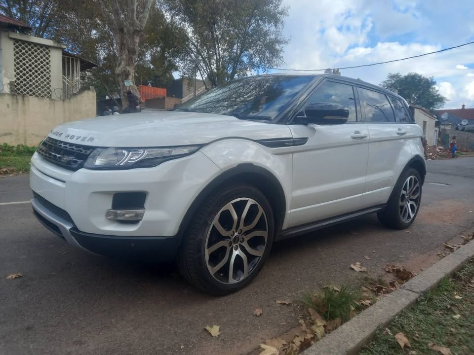2012 RANGE ROVER EVOQUE SD4, AUTOMATIC, WHITE,