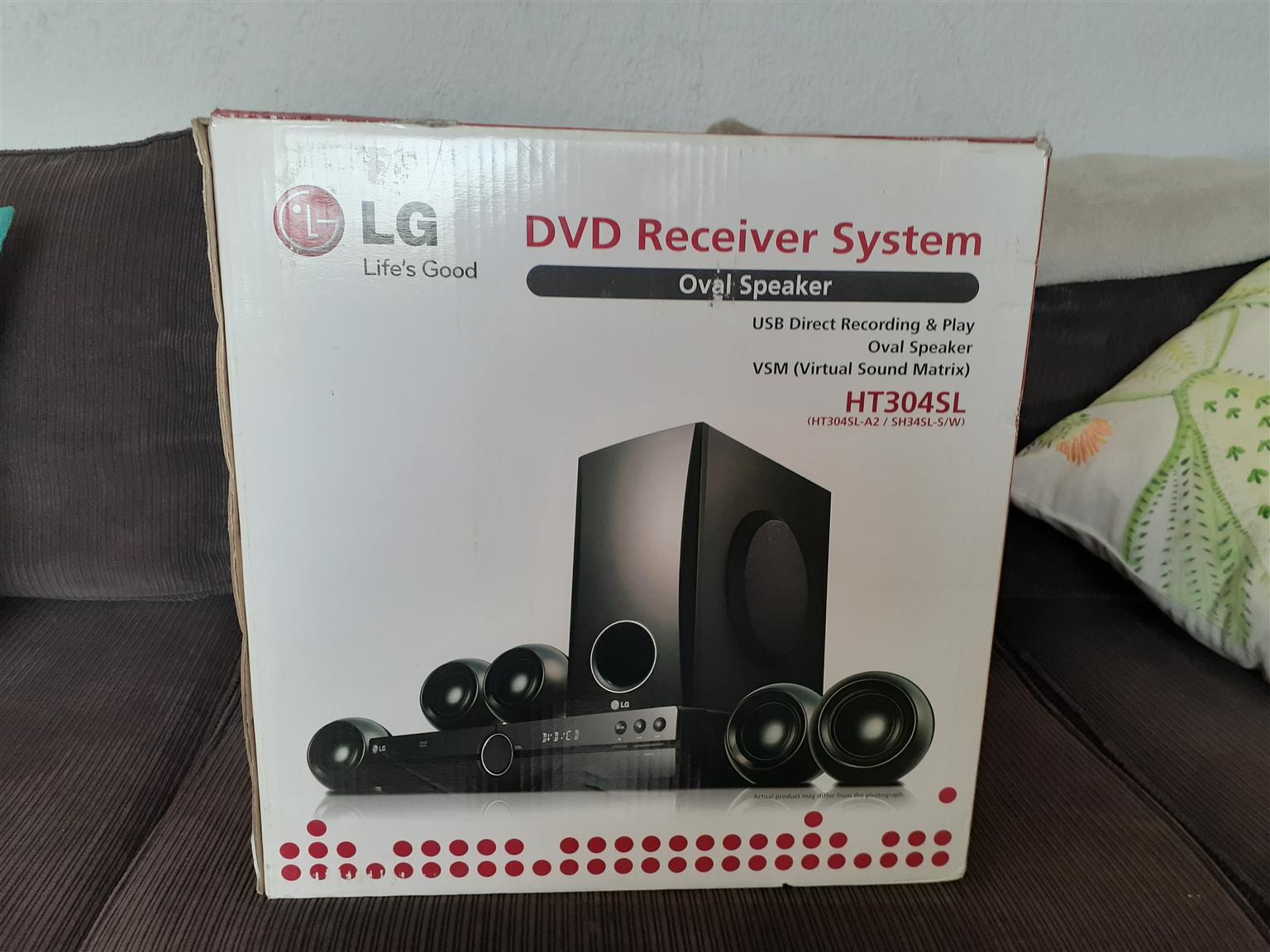 LG speakers and subwoofer only no dvd player included