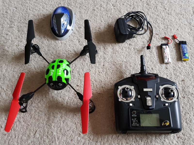 Radio controlled quadcopter (almost a drone) - i-Copter