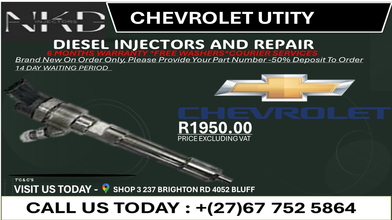 Chevrolet Utity Diesel Injectors on Recondition - Private Seller Chevrolet Utity Diesel Injectors on Recondition - Private Seller
