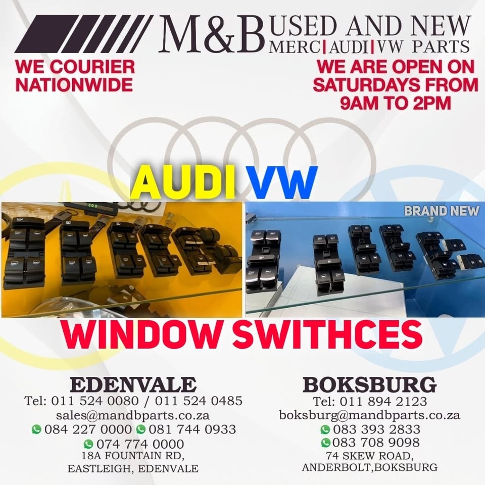 AUDI & VW WINDOW SWITCHES (NEW) - Private Seller AUDI & VW WINDOW SWITCHES (NEW) - Private Seller