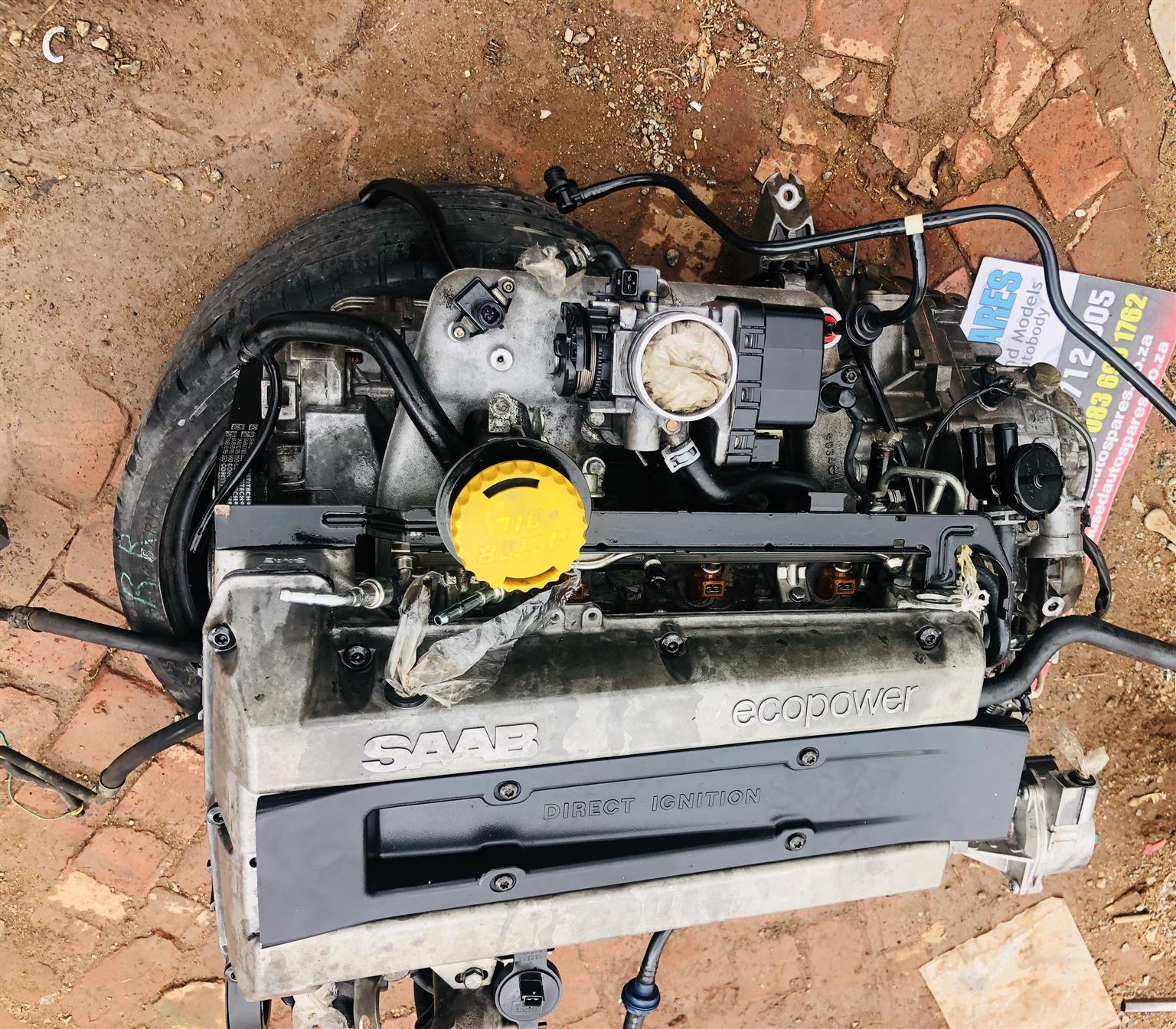 Saab 93 Engine (B205), automatic gearbox sold separately - Private Seller Saab 93 Engine (B205), automatic gearbox sold separately - Private Seller