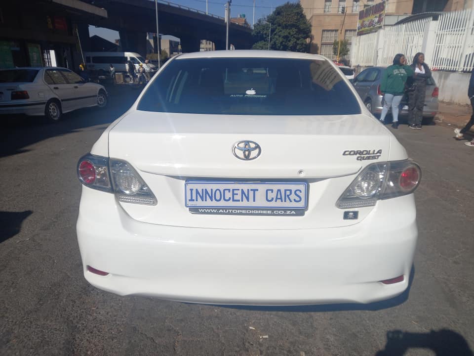 2019 TOYOTA COROLLA QUEST 1.6 PETROL, MANUAL, WHITE COLOR