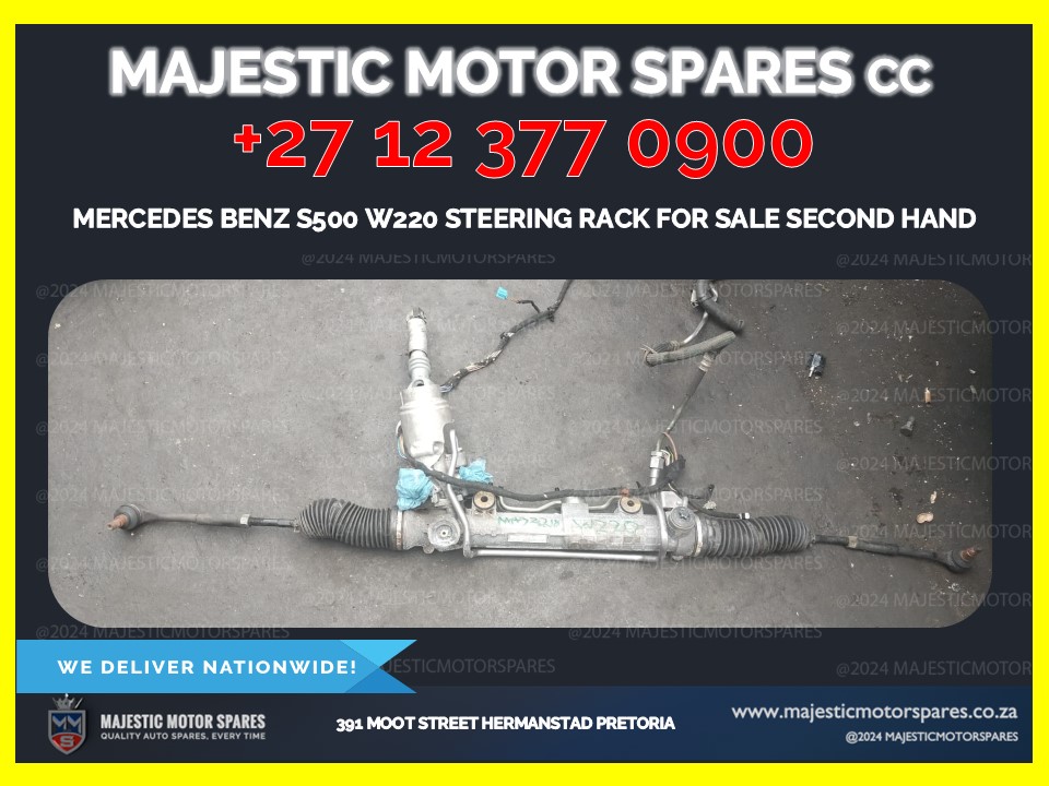mercedes benz s500 w220 steering rack for sale - second-hand genuine part - Private Seller mercedes benz s500 w220 steering rack for sale - second-hand genuine part - Private Seller