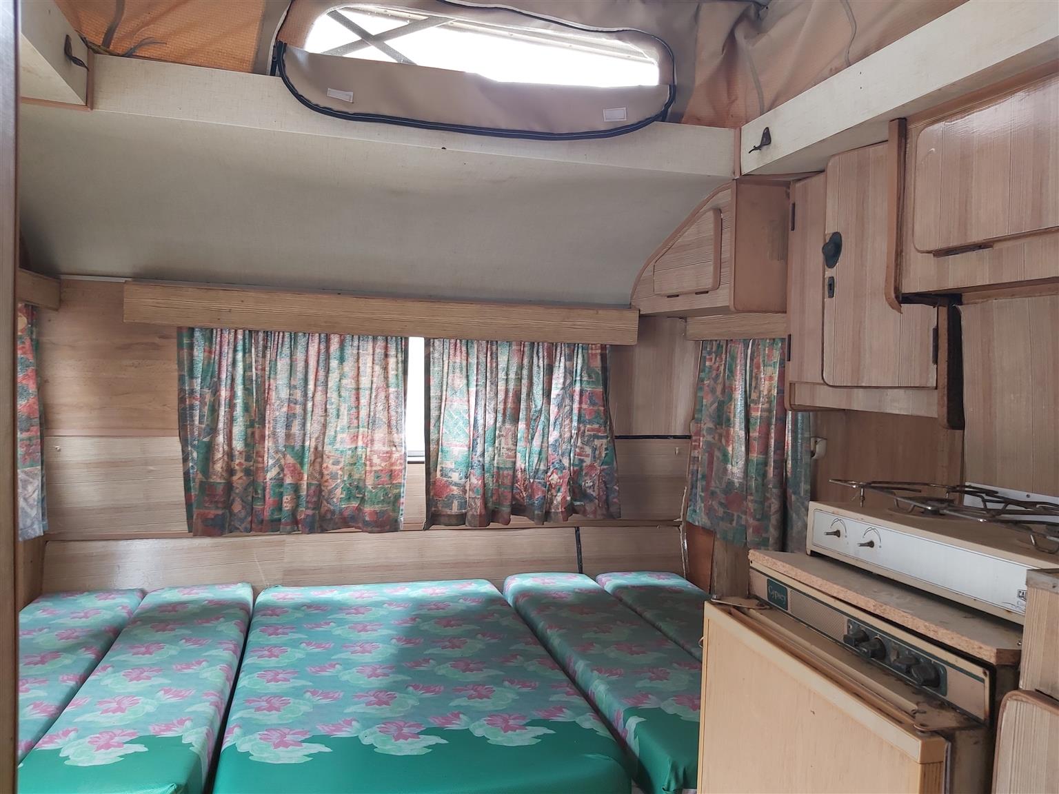 Gypsey Caravette 5 caravan ideal for fishing