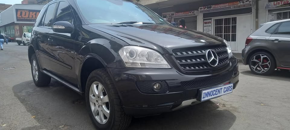 2009 MERCEDES MI 320 CDI DIESEL, AUTOMATIC TRANSMISSION, BLACK COLOUR