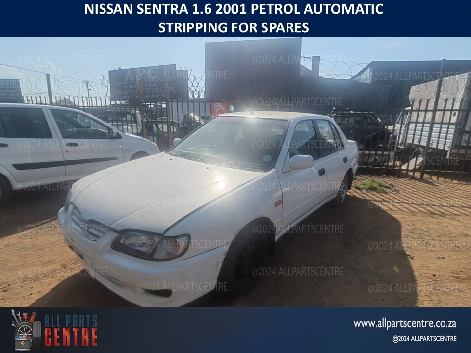 Nissan Sentra 2001 petrol automatic stripping for spares
