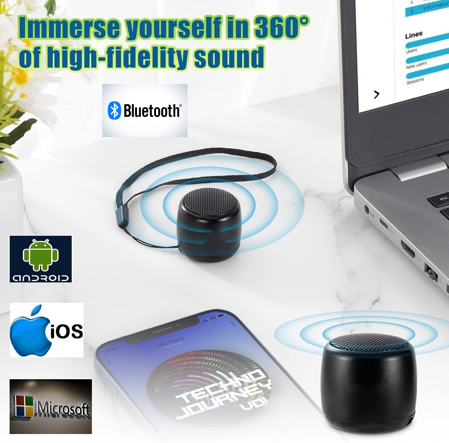 Nano Portable Wireless (Bluetooth) Speaker. Rechargeable Durable Wireless. NEW.