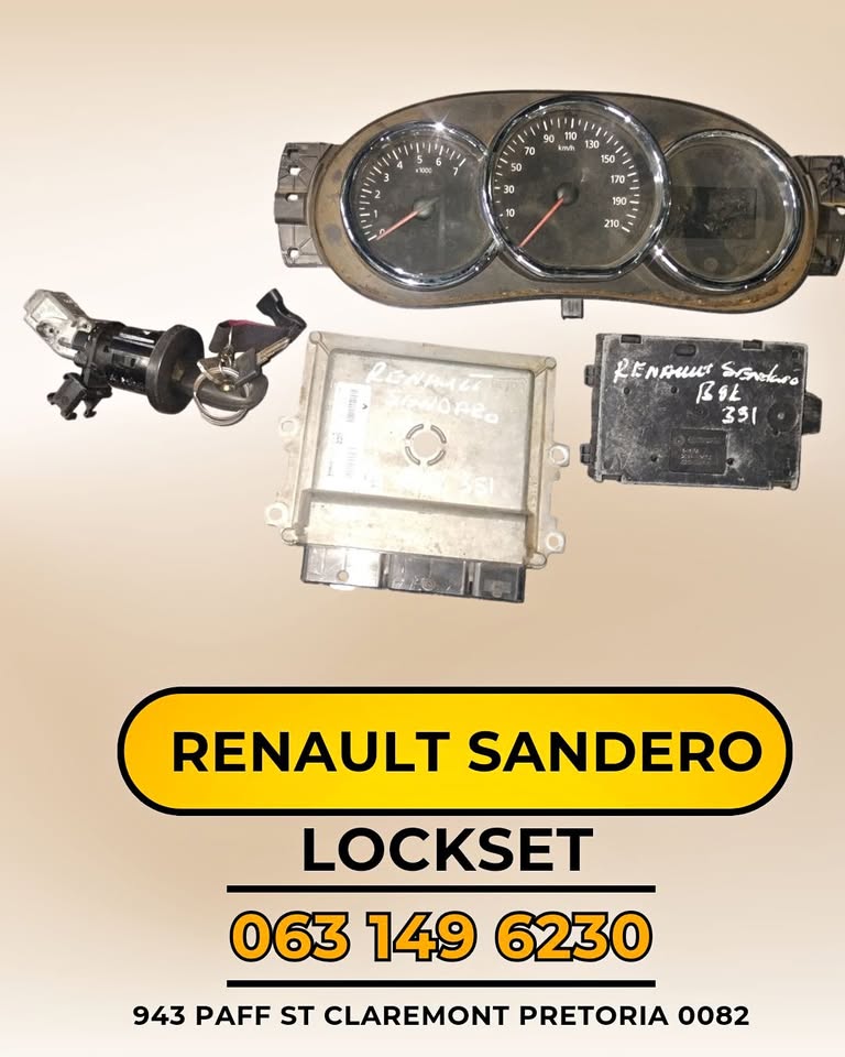 Renault Sandero lockset - Private Seller Renault Sandero lockset - Private Seller