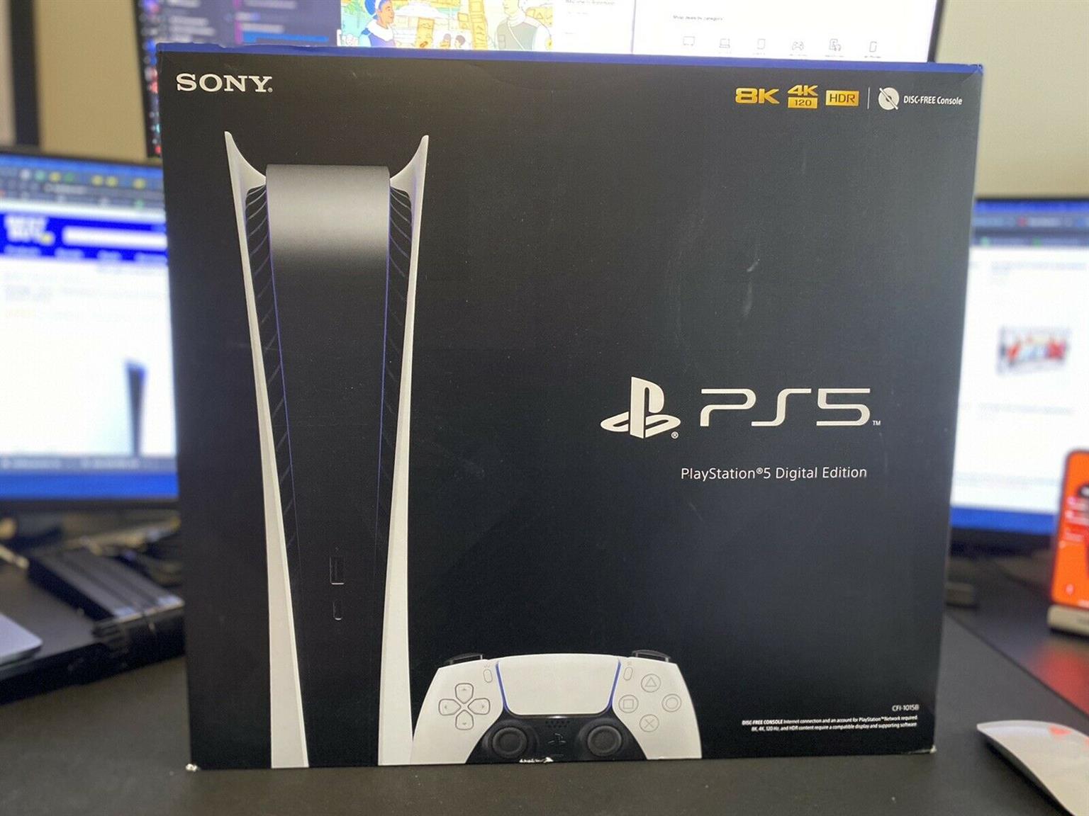 PS 5 Sony Playstation 5 console digital version.
