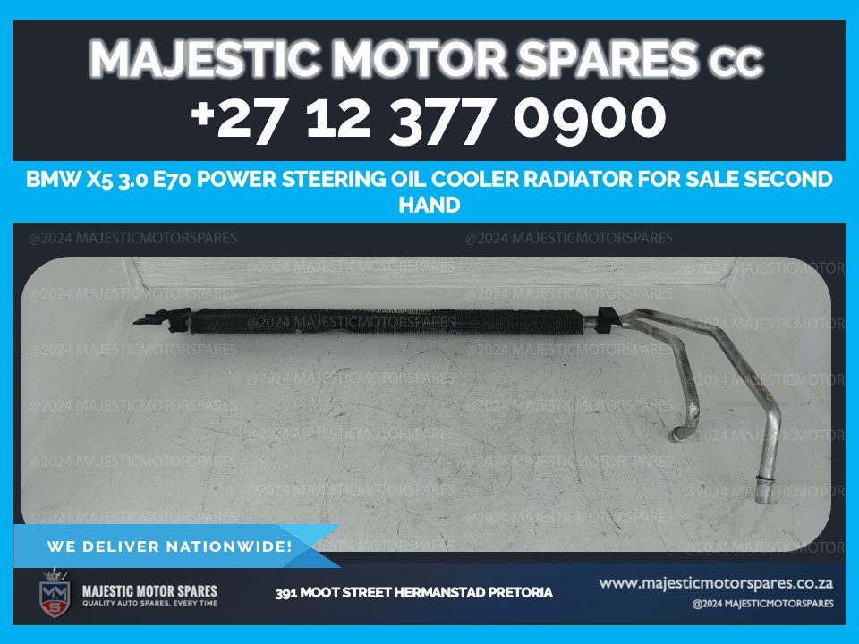 bmw x5 3.0 e70 power steering oil cooler radiator for sale - Private Seller bmw x5 3.0 e70 power steering oil cooler radiator for sale - Private Seller