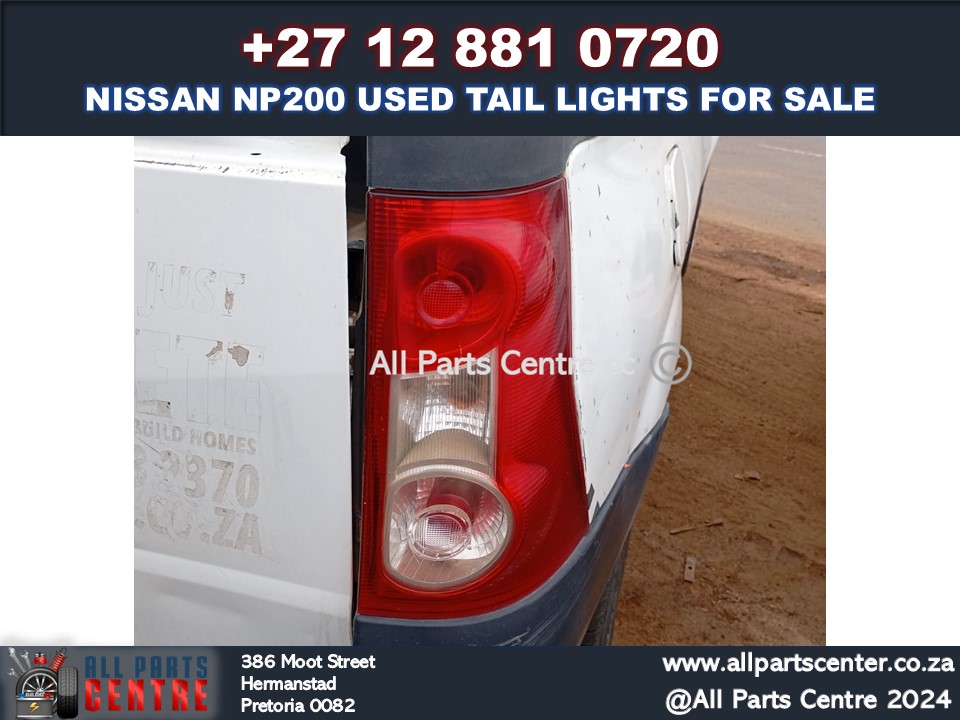 Nissan Np200 Tail Lights Used for Sale