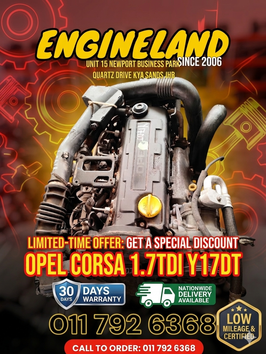 Opel Corsa 1.7tdi Y17DT engine - Private Seller Opel Corsa 1.7tdi Y17DT engine - Private Seller
