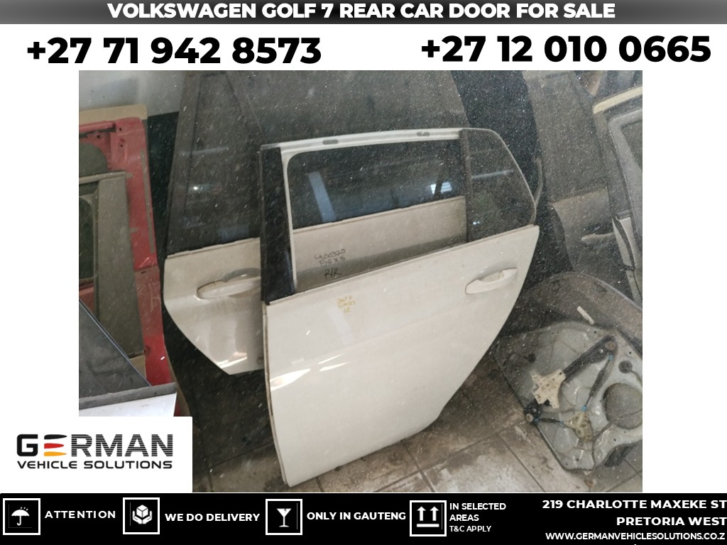 Volkswagen golf 7 rear door – genuine used door for sale - Private Seller Volkswagen golf 7 rear door – genuine used door for sale - Private Seller
