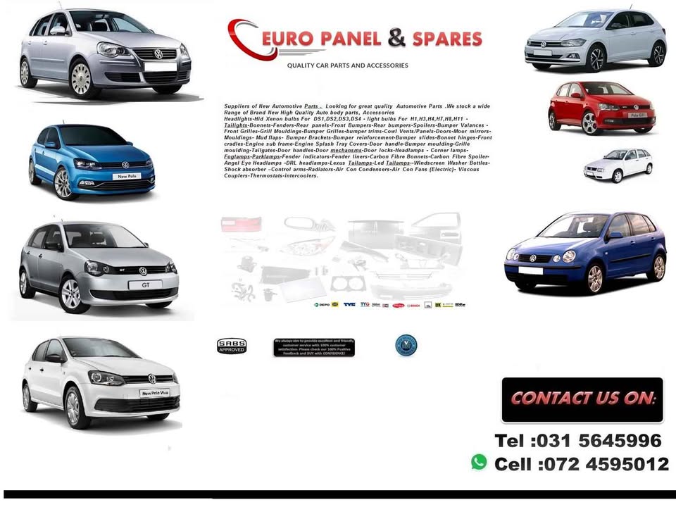 VW POLO VIVO 2010/ 2014 BRAND NEW SIDE LOWER GRILLES SET FORSALE