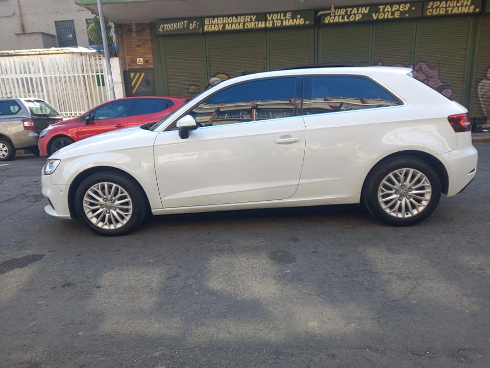 2017 AUDI A3 3DOOR SPORT BACK 1.0 TFSI AUTOMATIC PETROL, MILEAGE 129000KM, COLOUR WHITE