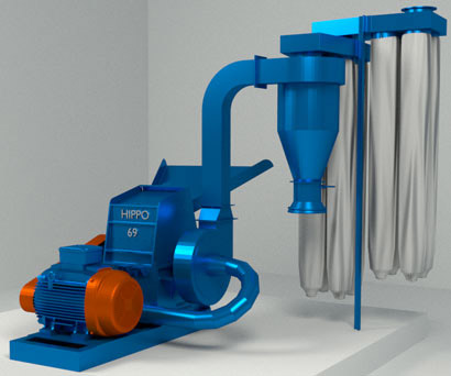 electric hammer mill