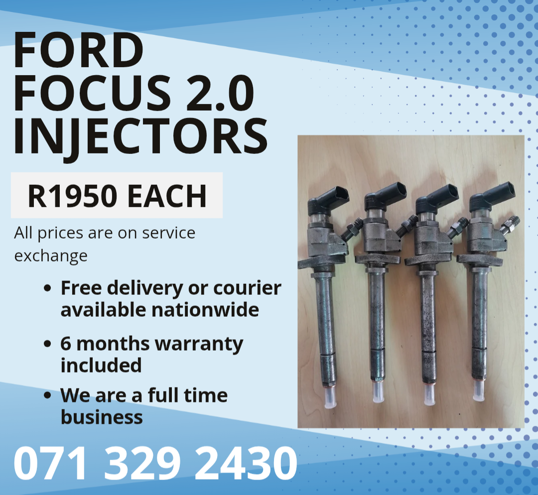 FORD FOCUS 2.0 INJECTORS FOR SALE WITH WARRANTY - Private Seller FORD FOCUS 2.0 INJECTORS FOR SALE WITH WARRANTY - Private Seller