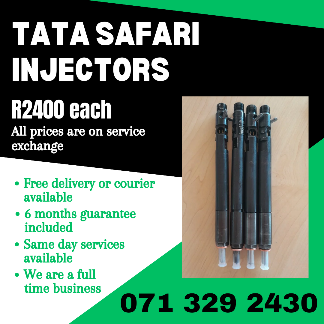 TATA SAFARI INJECTORS FOR SALE WITH WARRANTY - Private Seller TATA SAFARI INJECTORS FOR SALE WITH WARRANTY - Private Seller