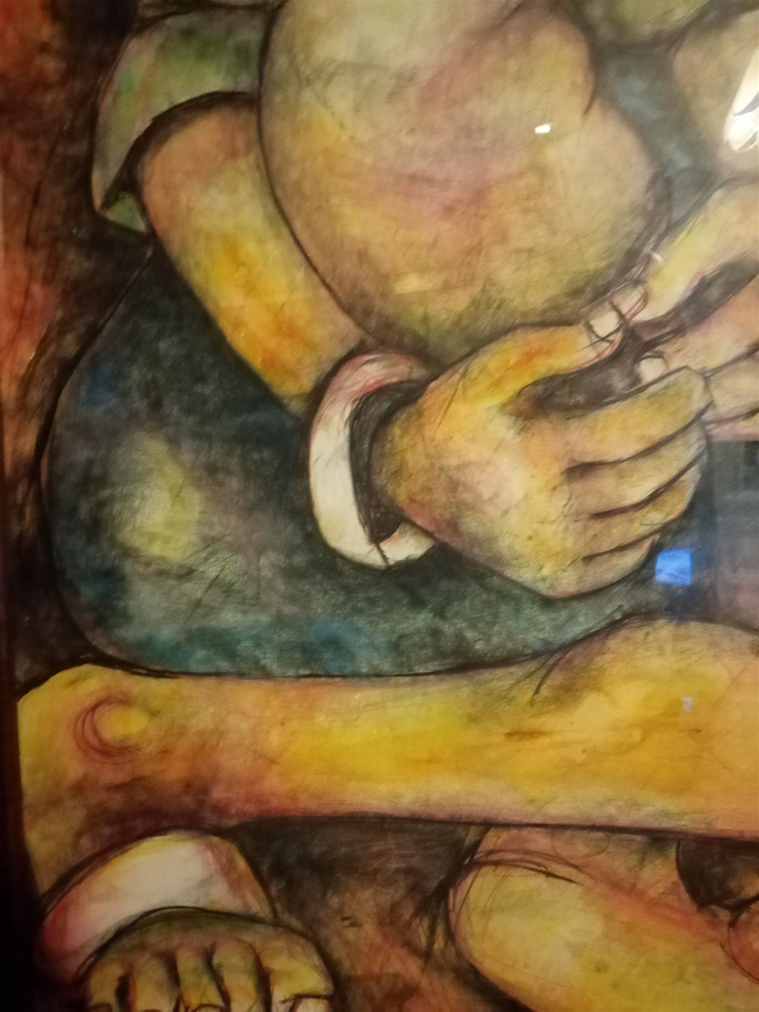 Oil pastel