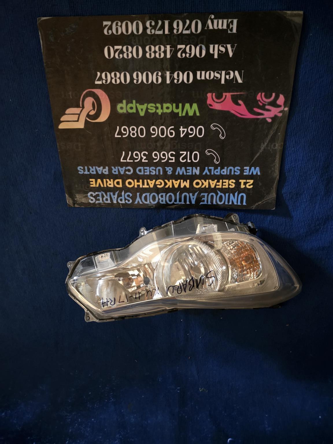 Subaru XV Headlight RH Subaru XV Headlight RH