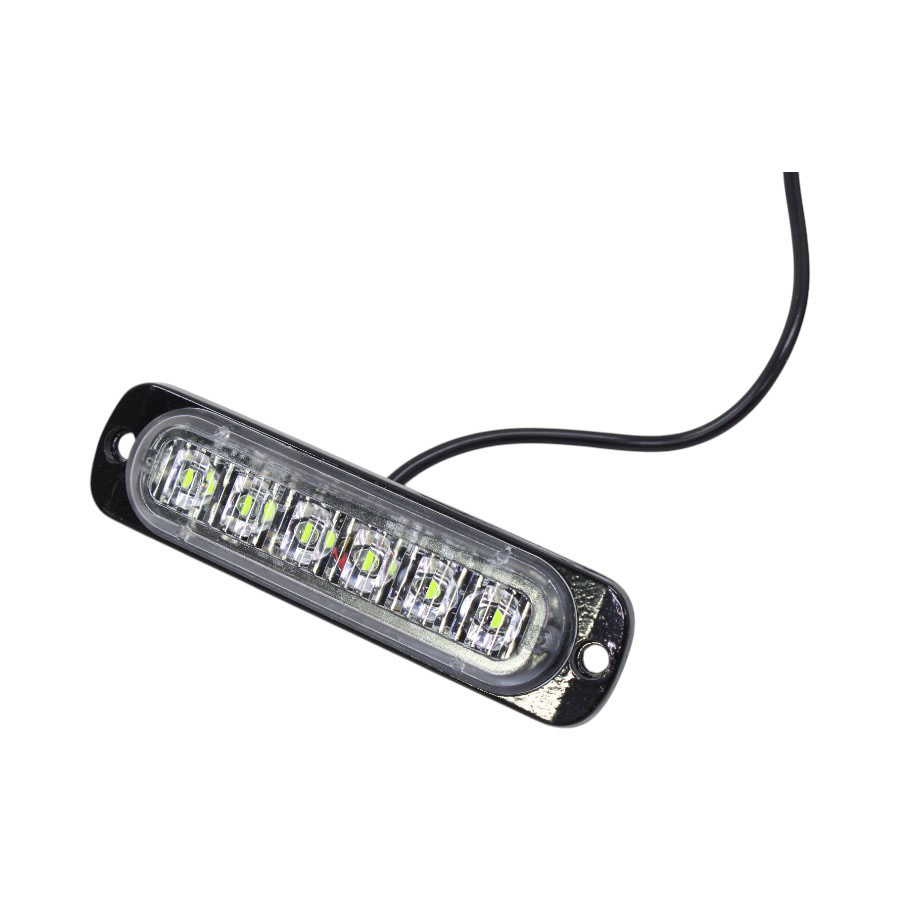 Universal Fender or Grille Mount Strobe Light – Green(11×2.8cm)