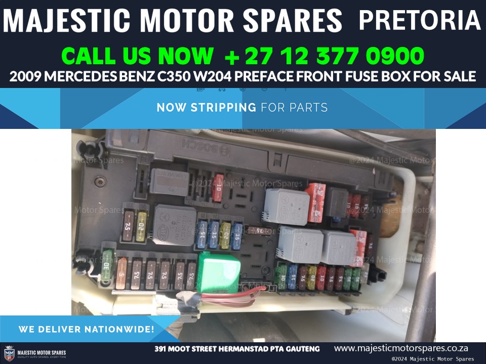 For Sale: Mercedes Benz C350 Preface W204 Front Fuse Box (Used) - Private Seller For Sale: Mercedes Benz C350 Preface W204 Front Fuse Box (Used) - Private Seller