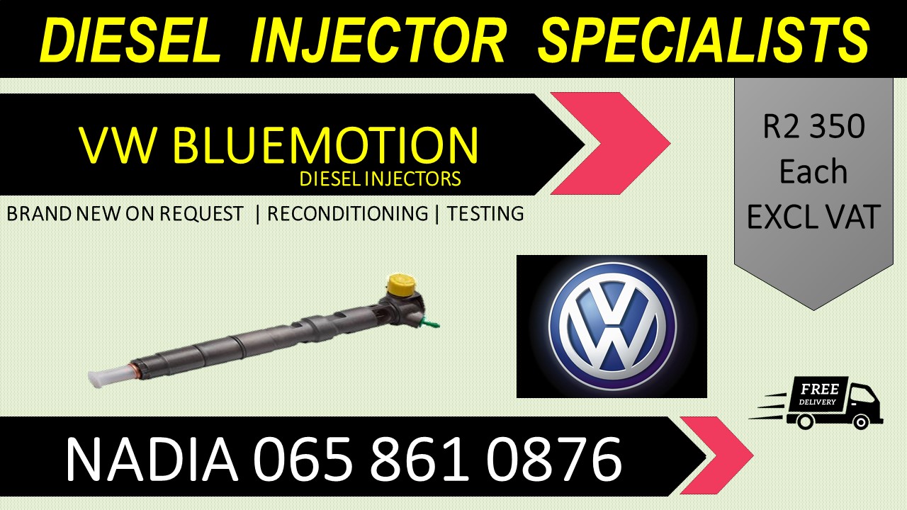 REBUIT AND NEW VE BLUEMOTION DIESEL INJECTORS FOR SALE - Private Seller REBUIT AND NEW VE BLUEMOTION DIESEL INJECTORS FOR SALE - Private Seller