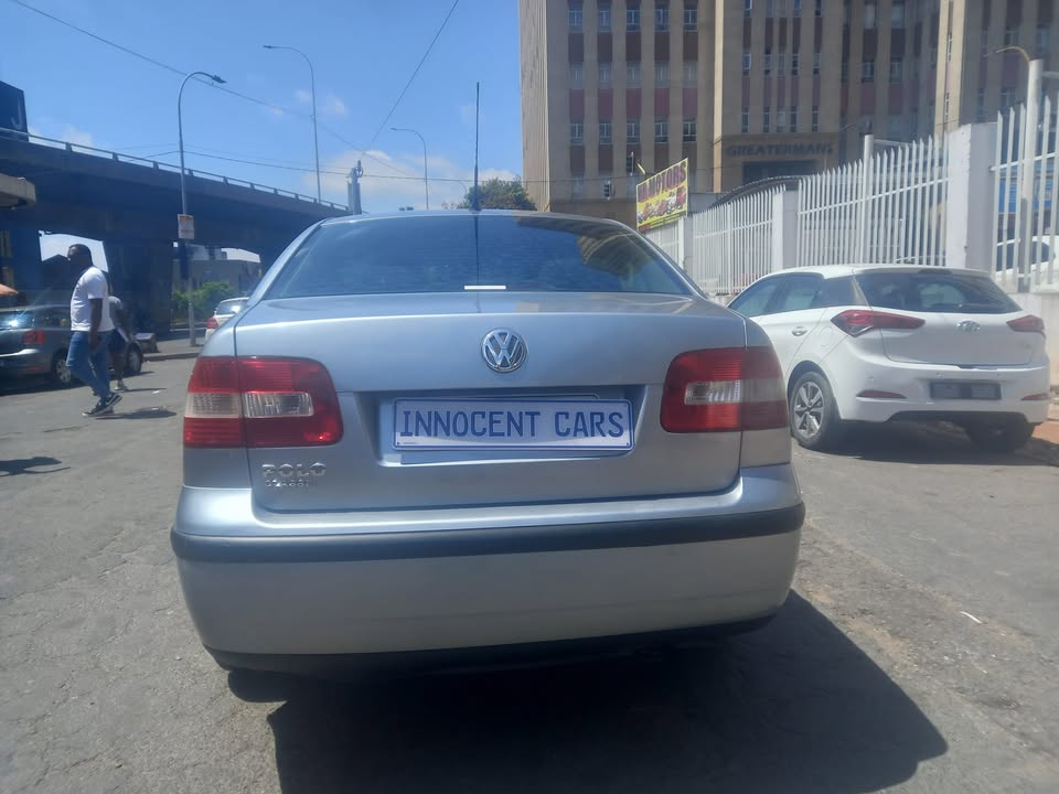 2008 POLO CLASSIC 1.4 PETROL, MANUAL TRANSMISSION, SILVER COLOUR, MILEAGE 176000KMS