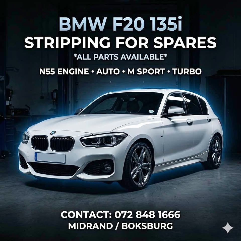 BMW F20 135i N55 Auto 2014 Stripping For Spares - Private Seller BMW F20 135i N55 Auto 2014 Stripping For Spares - Private Seller