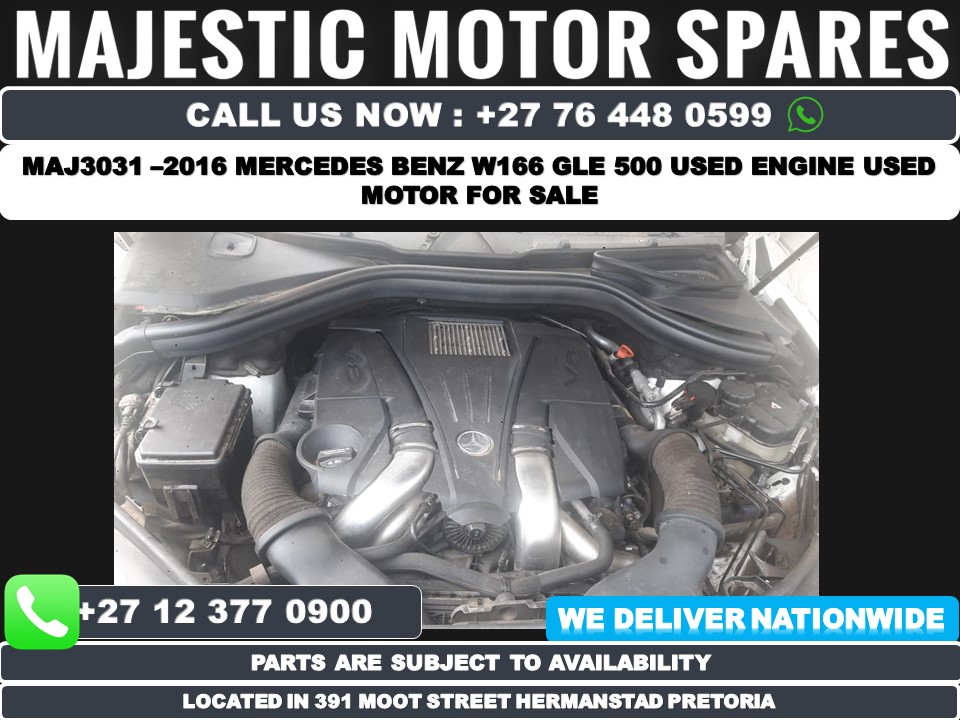 2016 Mercedes benz W166 GLE 500 used engine used motor for sale - Private Seller 2016 Mercedes benz W166 GLE 500 used engine used motor for sale - Private Seller