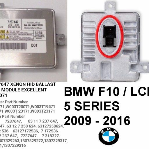 BMW F10 5 Series Xenon ballast module