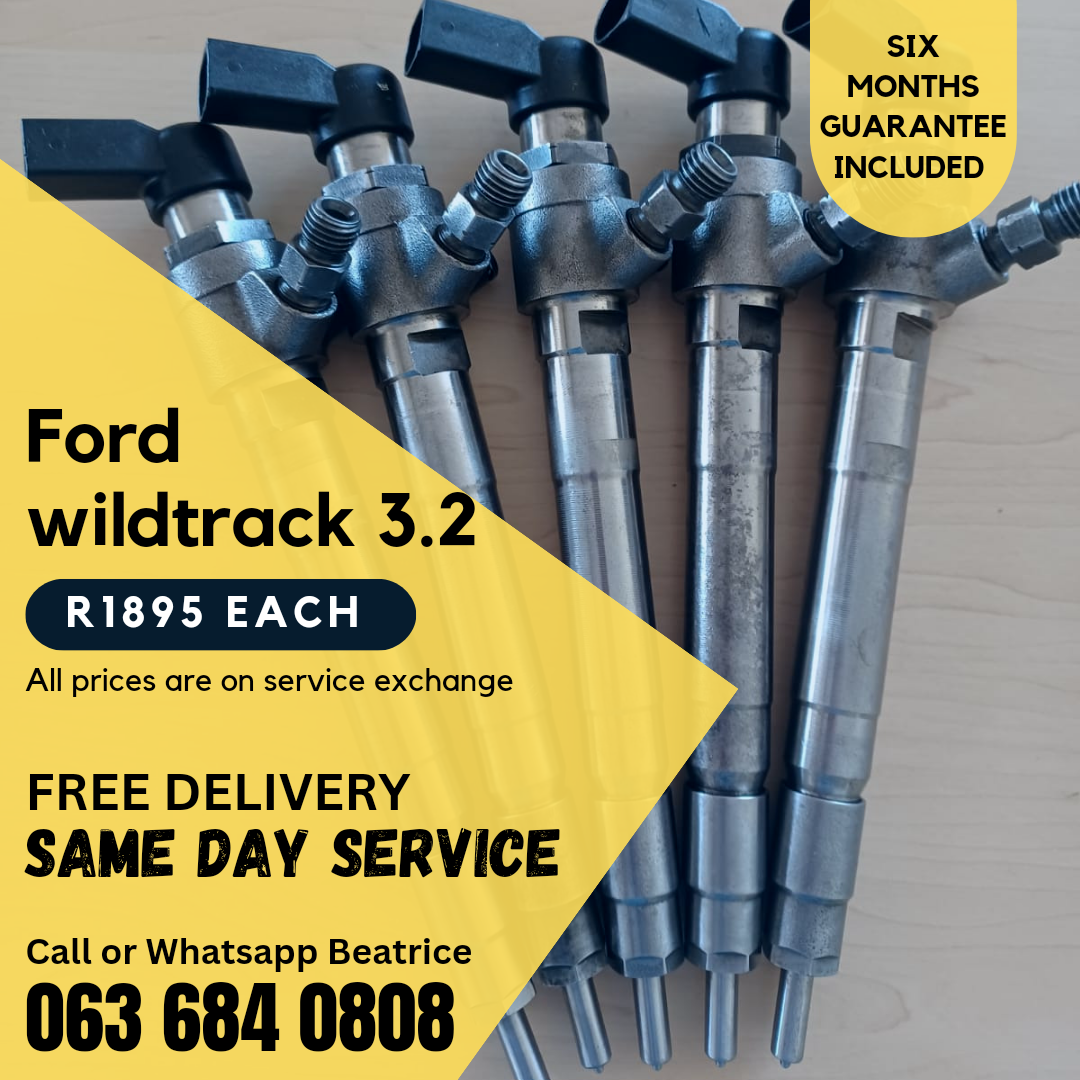 Ford wildtrack 3.2 diesel injectors for sale with warranty Junk Mail