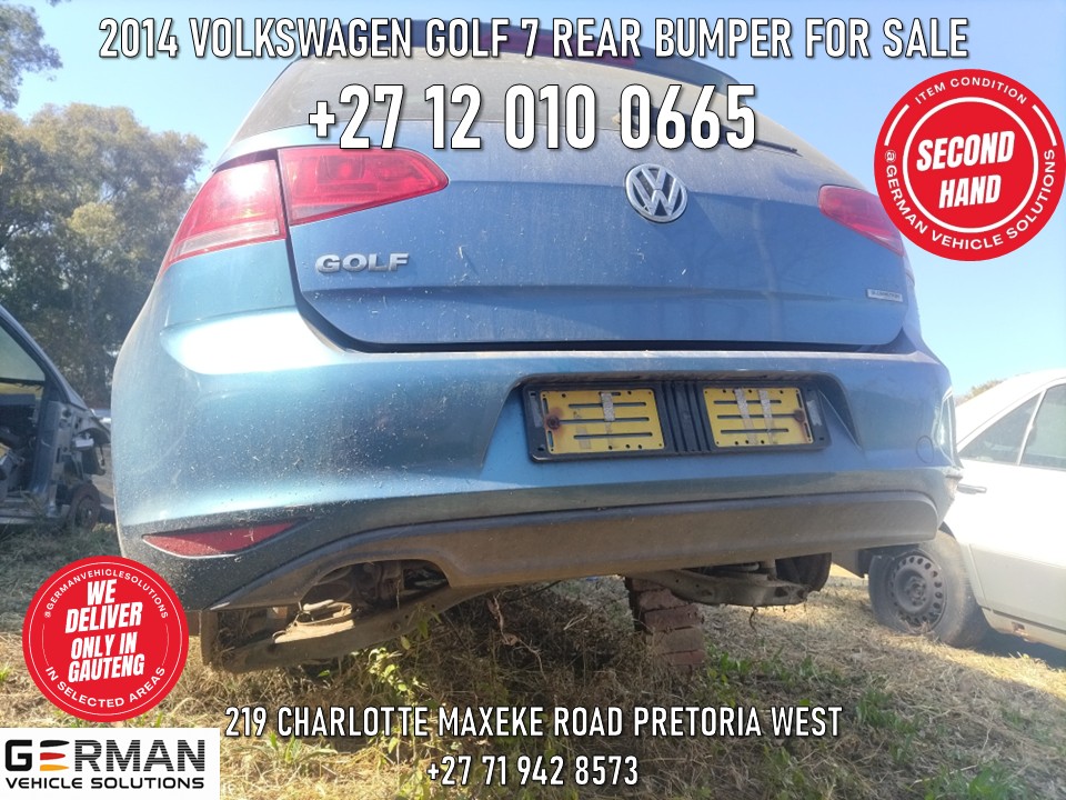 2014 Volkswagen golf 7 rear bumper for sale – quality car body parts - Private Seller 2014 Volkswagen golf 7 rear bumper for sale – quality car body parts - Private Seller