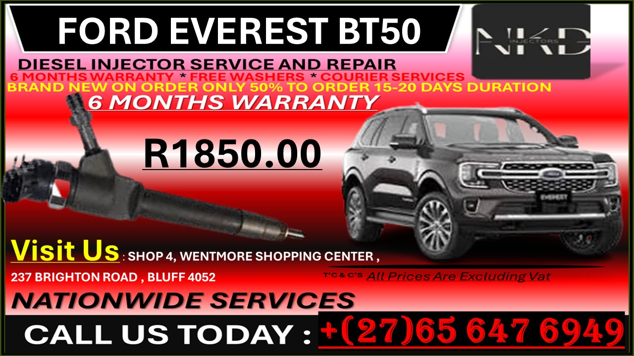 FORD EVEREST BT50 DIESEL INJECTORS - Private Seller FORD EVEREST BT50 DIESEL INJECTORS - Private Seller