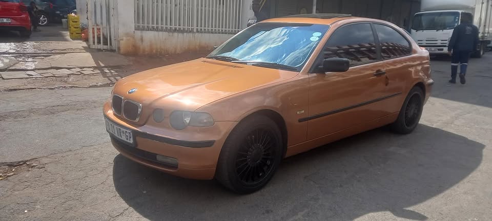 2002 BMW 318ti COUPE PETROL, MANUAL, ORANGE COLOUR, 16300KM
