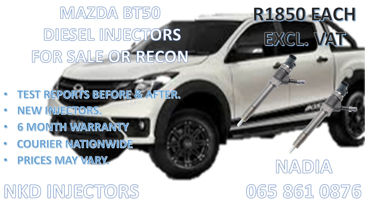 DIESEL INJECTORS FOR SALE FOR MAZDA BT50 - Private Seller DIESEL INJECTORS FOR SALE FOR MAZDA BT50 - Private Seller