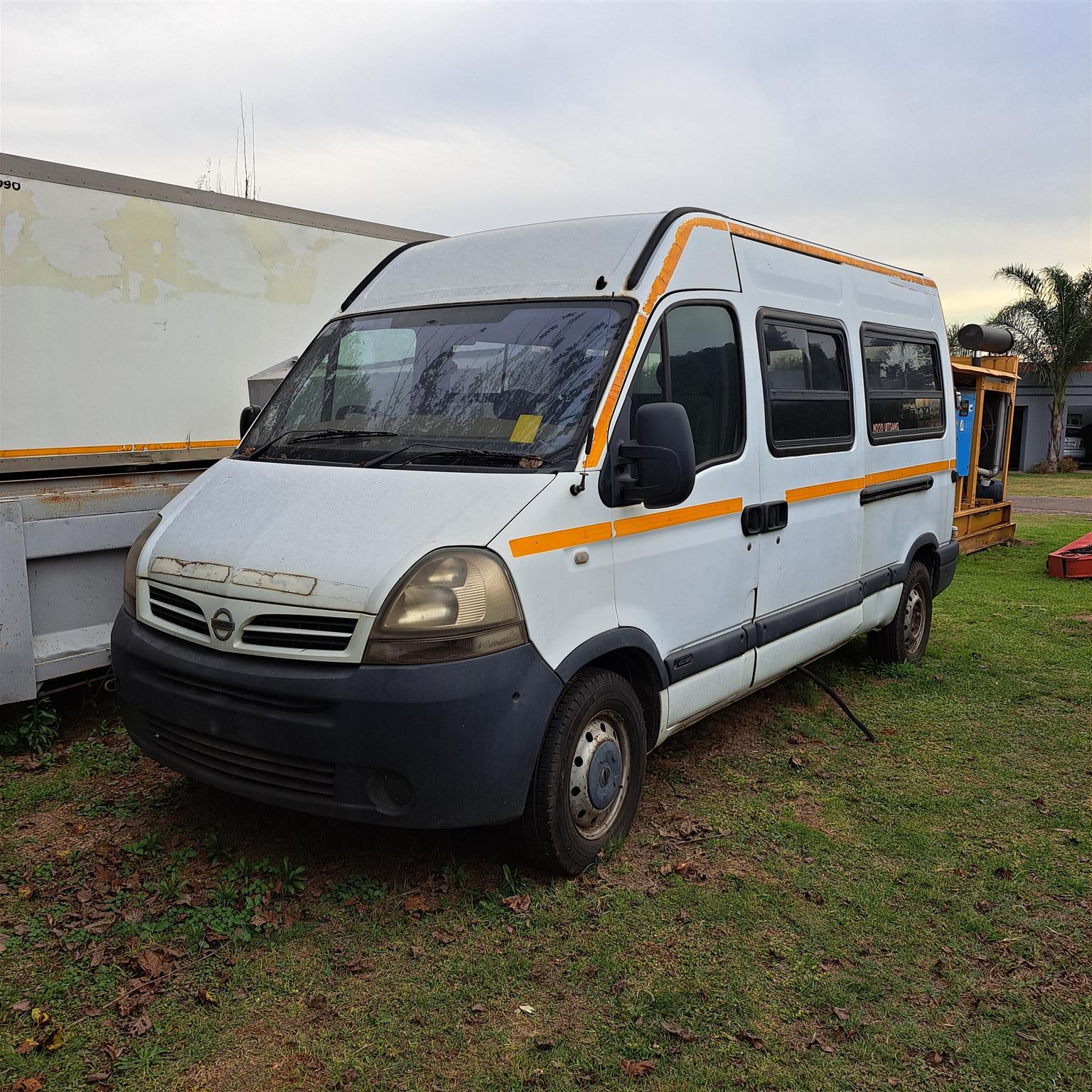 2007 Nissan Interstar Van Non-Runner – DRV440MP