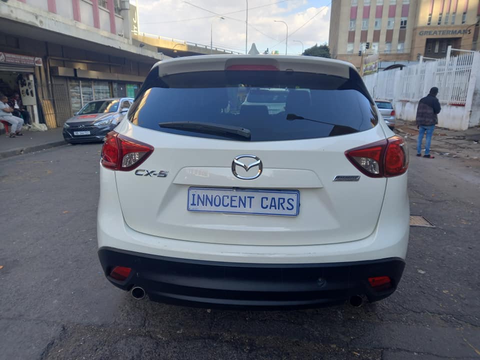 2015 MAZDA CX5 SKYACTIVE 2.0 PETROL, MANUAL, WHITE COLOR, MILEAGE 99000KM