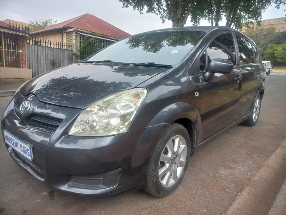 2007 TOYOTA VERSO 1.6 PETROL, MANUAL, GREY COLOR, MILEAGE 95000KMS